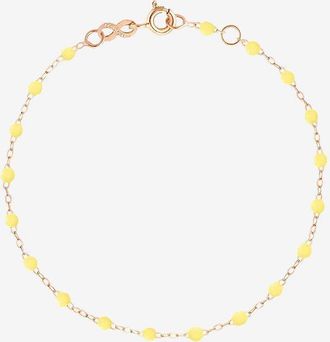 Gigi Clozeau Armband aus Ros&eacute;gold und Harz Classique Gigi Mimosa