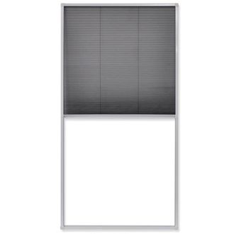 vidaXL Mosquitera Plisada Para Ventana 80 X 160 Cm Vidaxl