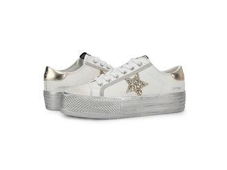 Vintage Havana Amaze Womens Shoes White/Gold Pop : 7.5 M, Faux Leather