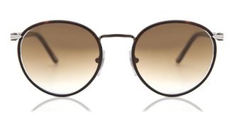Persol PO2422SJ Asian Fit 992/51 Mens Sunglasses Brown Size 51
