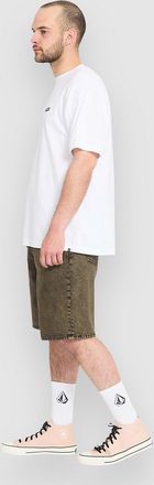 Volcom Billow Denim 22 Pantalones Cortos verde