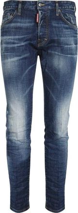 Dsquared2 Cool Guy 5-pocket Jeans - Heren - Slim Fit Jeans - Blauw - 2XL - Katoen - Jeans