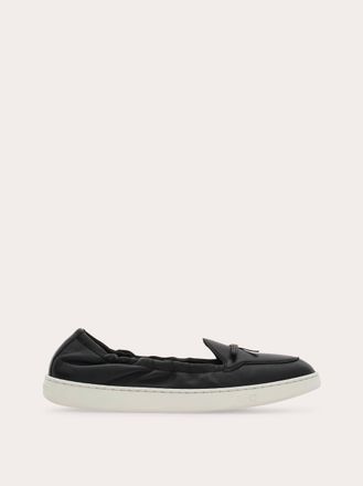Ferragamo Donna Mocassino sneaker mini Bow Nero Taglia 35.5