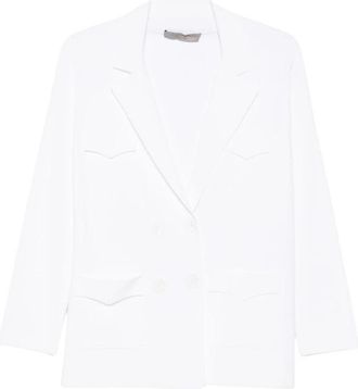 D.exterior Giacca Bianca Doppiopetto - Dames - Blazers - Wit - S - Jassen