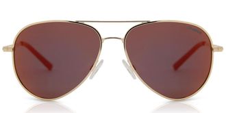 Polaroid PLD 6012/N Polarized J5G/OZ Mens Sunglasses Gold Size 56