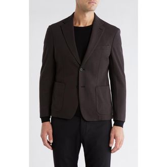 Calvin Klein Two-Button Sport Coat in Black at Nordstrom Rack, Size 38 Regular