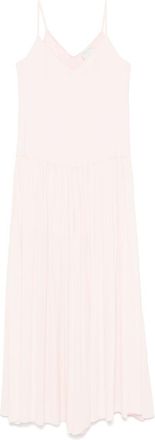 Forte_Forte Uitgesneden maxi-jurk - Roze