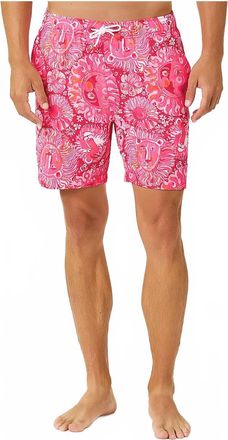 Lilly Pulitzer Stuff Del Lago Swim Trunk In Paradise Punch Jims Stuff