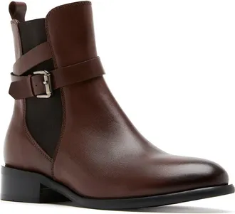 La Canadienne Aiden Waterproof Buckle Boot in Brown at Nordstrom Rack, Size 9.5