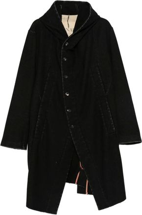 Masnada Jas met capuchon - Zwart