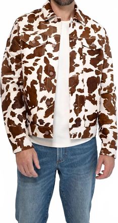 Monfrere Dean Cowhide Long Sleeve Jacket