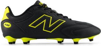 New Balance Unisex 442 Team FG V3 en Negro/Amarillo, Talla 41.5