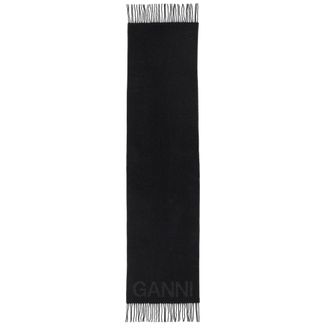 Ganni Dames, Accessoires, Zwart, Maat: ONE Size Wol