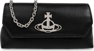 Vivienne Westwood Orb-Plaque Crossbody Clutch Bag