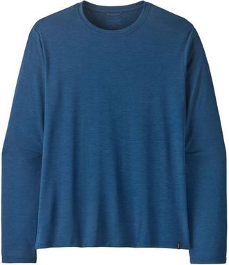 Patagonia L/S Cap Cool Daily Shirt Funktionsshirt f&uuml;r Herren | blau