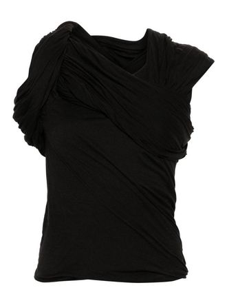 Rick Owens Harness T Draped Top