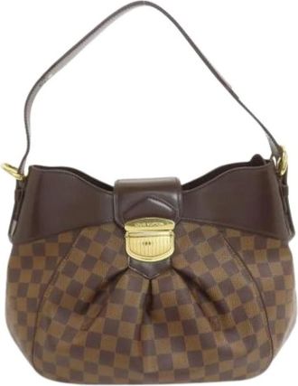 Louis Vuitton Pre-owned Sistina MM Schoudertas - Dames - Vintage Schoudertas - Bruin - ONE Size - Vintage