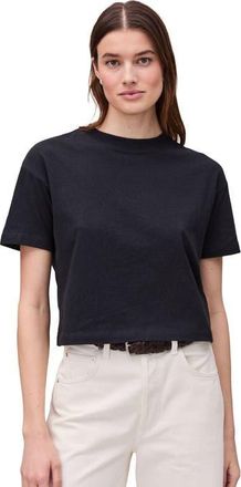 Richer Poorer Inc. Vintage Jersey Oversized Crop in Black at Nordstrom, Size X-Small