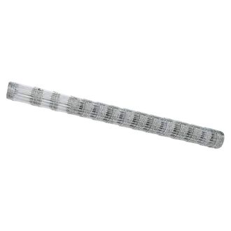 Berkfield Home Field Fence 1.6x25 m Galvanised Steel in Silver