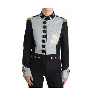 Dolce & Gabbana Giacca Corta in Vita - - Jackets - Donna - Multicolore - M