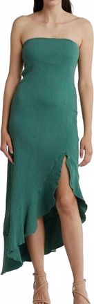 Free People Made Me Blush Midi Dress In Mermaid
