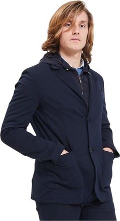 Gimos Stijlvolle Jas - Heren - Zomerjassen - Blauw - 3XL - Jassen