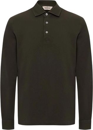Gran Sasso Polo Shirts - Heren - Polos - Bruin - 3XL - Katoen - Tops