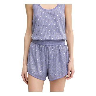 Pinko Esperia Shorts - Shorts - Mujer - P&uacute;rpura - L