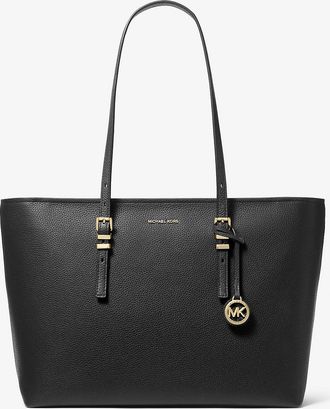 Michael Kors Quinn Large Pebbled Leather Tote Bag