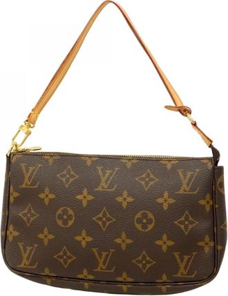 Louis Vuitton Brown Pouch (Pre-Owned)
