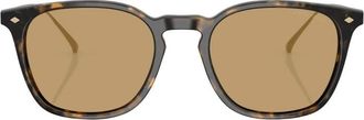 Giorgio Armani Stijlvolle zonnebril Ar 8226T 620773 - Heren - Zonnebrillen - Bruin - 52 MM - Accessoires