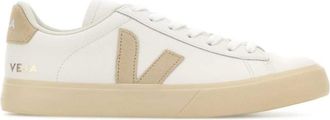 Veja White Leather Sneakers
