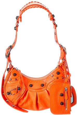 Balenciaga Le Cagole Xs Leather Hobo Bag