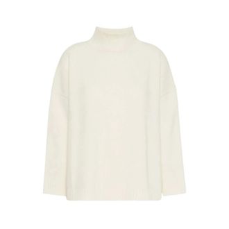 Max Mara Wkdborgia Turtleneck Trui - Dames - Truien - Wit - Maat: M Wol