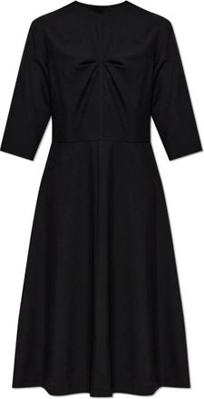 Marni Kleedjes, Dames, Zwart, XS, Wol, Woljurk