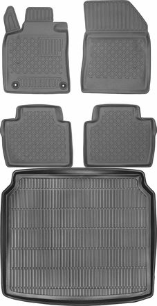 OEM Peugeot 508 Ii Sed&aacute;n A Partir De 2019 Set - Alfombrillas Para Coche + Alfombrilla Para Maletero