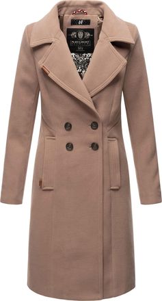 Navahoo Dames Trenchcoat Wooly - Premium Wintermantel met Elegante Pasvorm