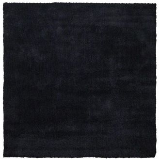 Beliani Tappeto shaggy nero 200 x 200 cm Demre