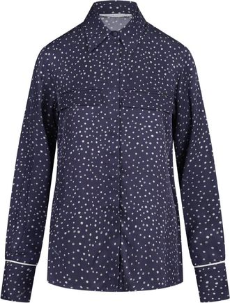 Mar De Margaritas Shirts - Dames - Overhemden - Blauw - S - Overhemden