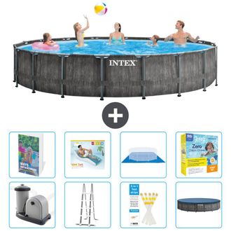 Intex Piscina Prism Frame Redonda - 549x122 Cm - 9-piezas S639