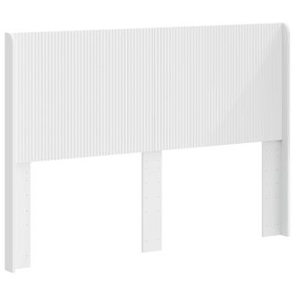 vidaXL Cabecero Blanco Madera De Ingenier&iacute;a Vidaxl
