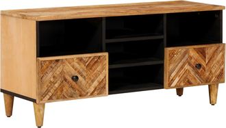 vidaXL Armarios De Almacenamiento Con Caj&oacute;n Marr&oacute;n 100 X 33,5 X 46 Cm Vidaxl