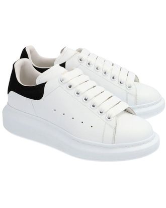 Alexander McQueen Alexander Mcqueen Womens Calfskin Leather Larry Sneaker (Authentic Pre-Loved)