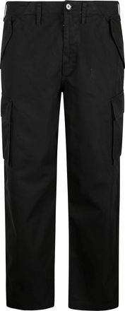 Burberry Black Regular Cargo Trousers