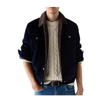 Pepe Jeans London Giacca in velluto a coste - - Jackets - Uomo - Blu - XL