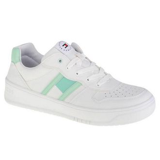 Tommy Hilfiger Dames/Dames Veterschoenen met Lage Snit (Wit)