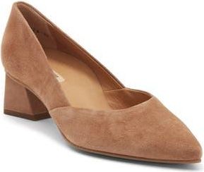 Paul Green Witt Pointed Toe Pump in Nut Suede at Nordstrom Rack, Size 10.5Us / 8Uk