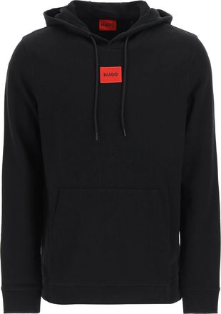 Hugo boss black hoodie sale online