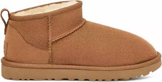 UGG Womens Classic Ultra Mini Boot In Chestnut
