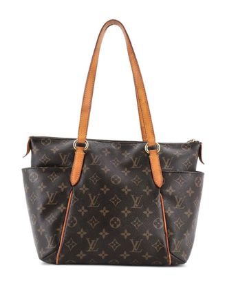 Louis Vuitton Borsa a spalla Totally MM in tela con monogramma - Marrone